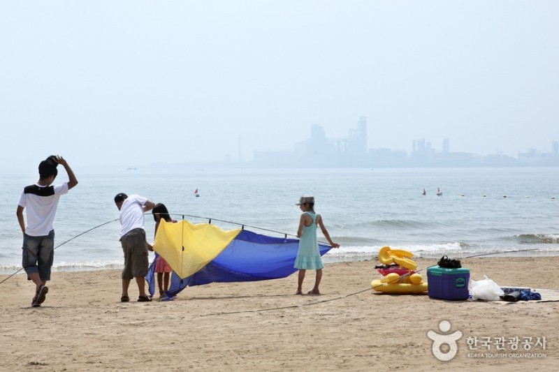迎日台海水浴場