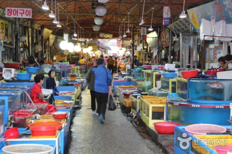 馬山魚市場（마산어시장）