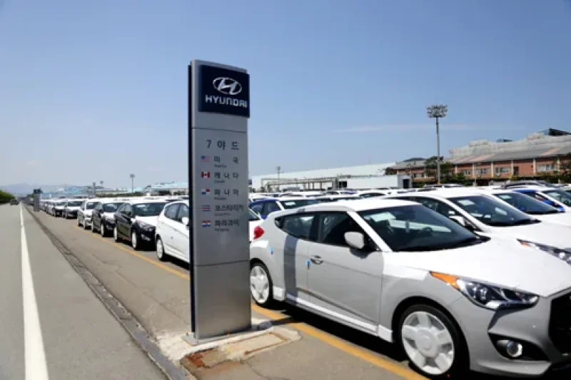 現代自動車蔚山工場
