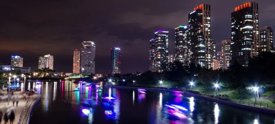 仁川松島セントラルパーク 夜景ツアー