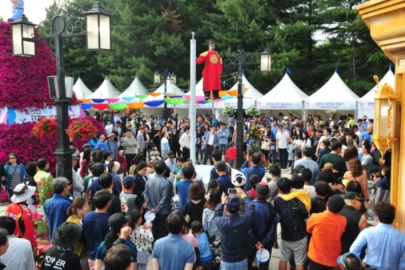 儒城温泉文化祭り（유성온천문화축제）