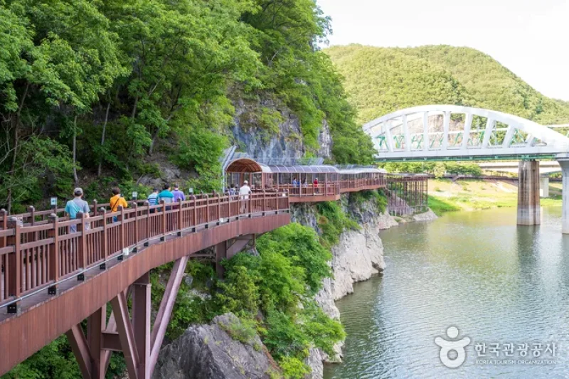 丹陽江 桟道（단양강 잔도）