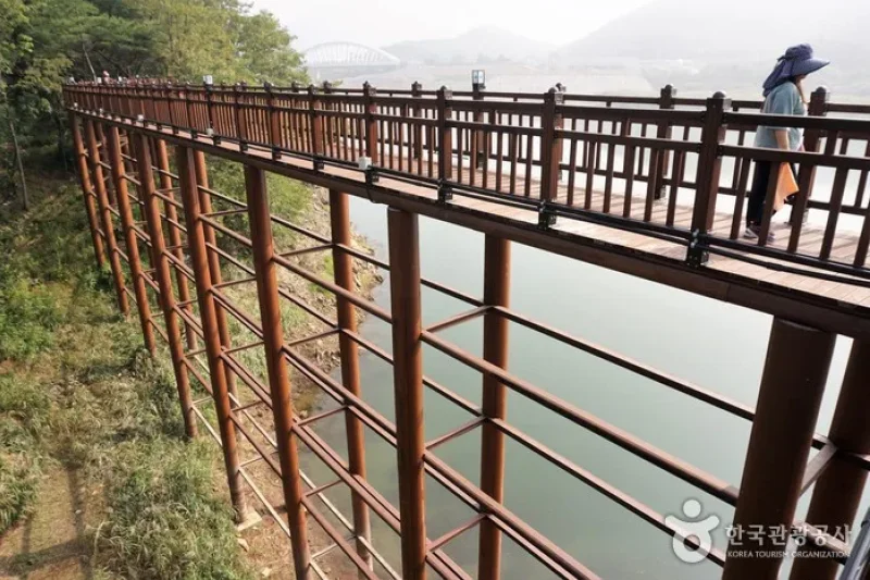 丹陽江 桟道（단양강 잔도）