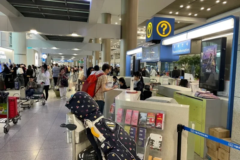 仁川国際空港観光案内所(第1ターミナル、西側)