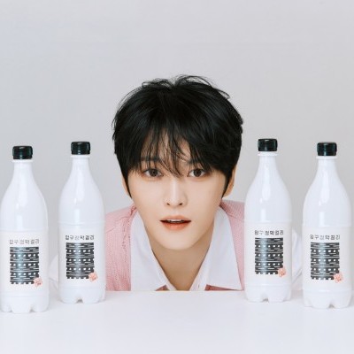 プレミアム キム・ジェジュン マッコリ 限定版セット – 韓国伝統酒体験 ★ キム・ジェジュン フォトカード付き