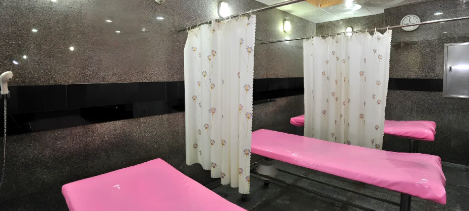 明洞花マッド汗蒸幕 女性専用の汗蒸幕